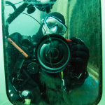 Selbstportrait im Kreidesee 2013