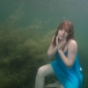 Annika im Marxweiher
