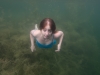 Annika im Marxweiher