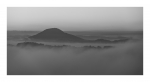 Nebel unter dem Zirkelsteil