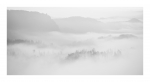 Nebel unter dem Zirkelsteil