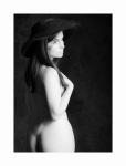 Nathalie Z., Akt mit Hut