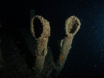 MS Peltastis bei Nacht