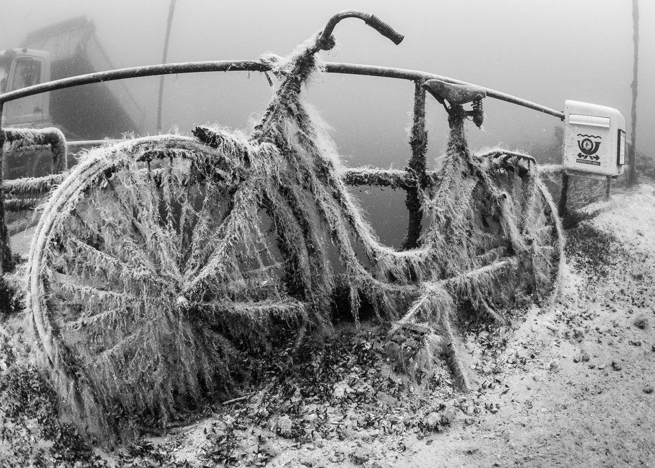 Ein Fahrrad
